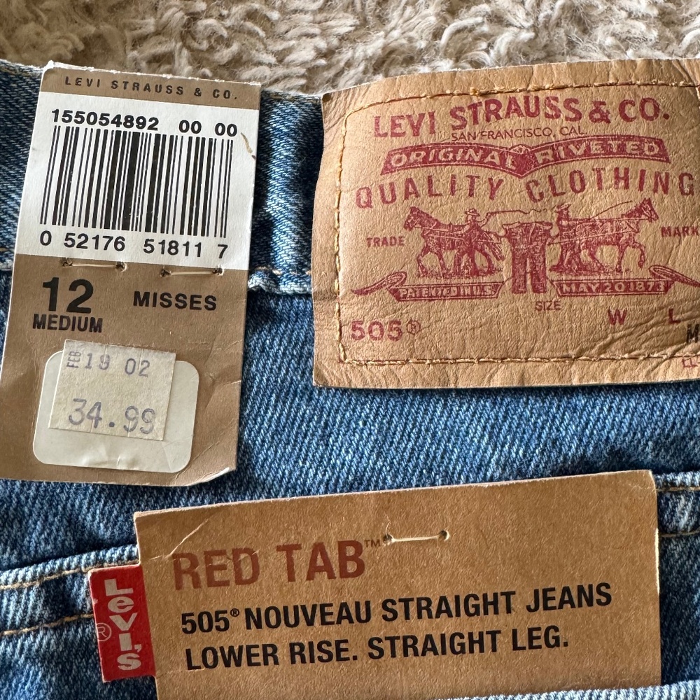 Levi's women's 505  jeans